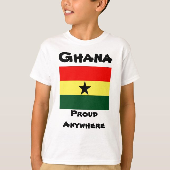 Camisetas para niños de Ghana (Anverso)