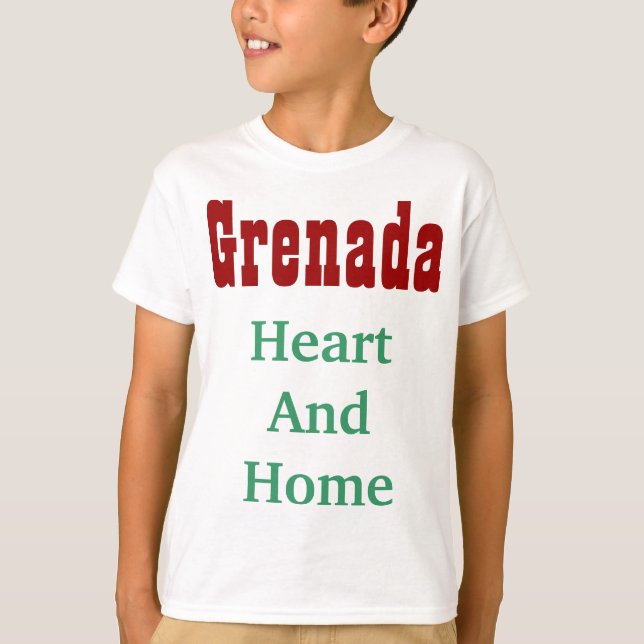 Camisetas para niños de Granada (Anverso)