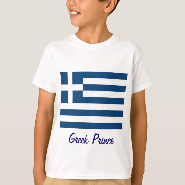 Camisetas para niños de Grecia (Anverso)