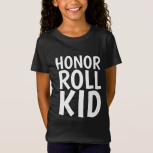 CAMISETAS PARA NIÑOS DE HONOR ROLL