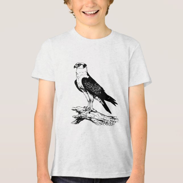 Camisetas para niños del halcón peregrino (Anverso)