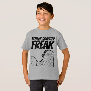 CAMISETAS PARA NIÑOS FANÁTICOS DE MONTañas RUSAS