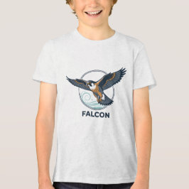 Camisetas para niños halcón peregrino