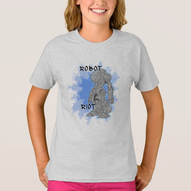 Camisetas para niños Robot Riot 14 (Anverso)