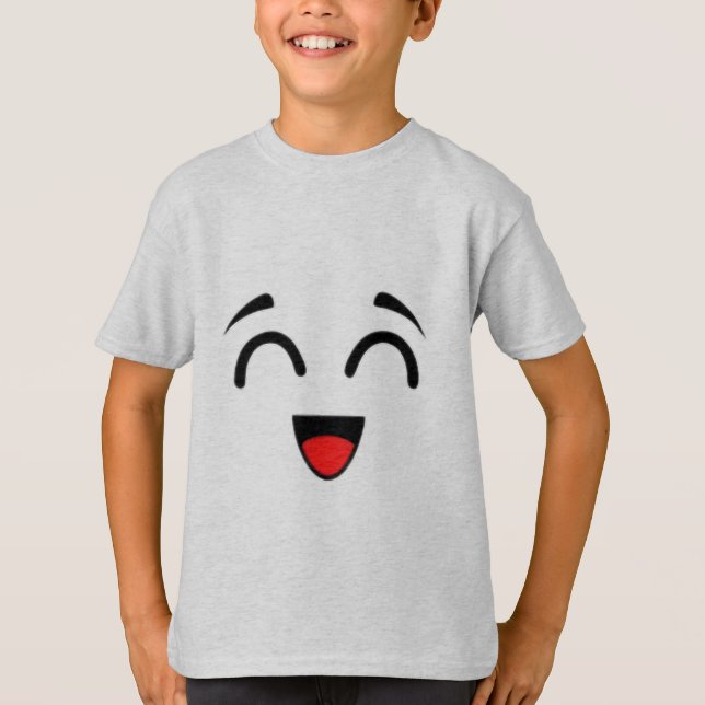 Camisetas para niños (sonrisa) (Anverso)