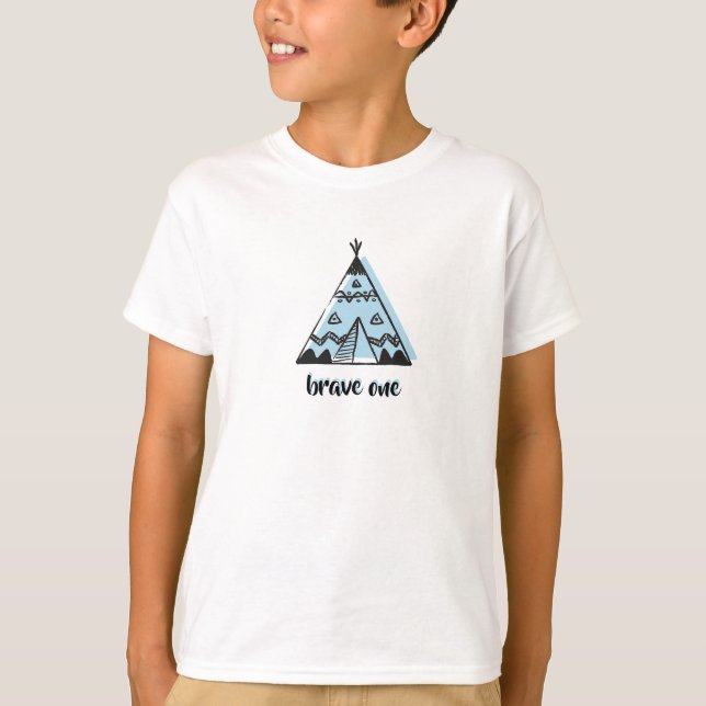 Camisetas para niños - Valiente uno (Anverso)