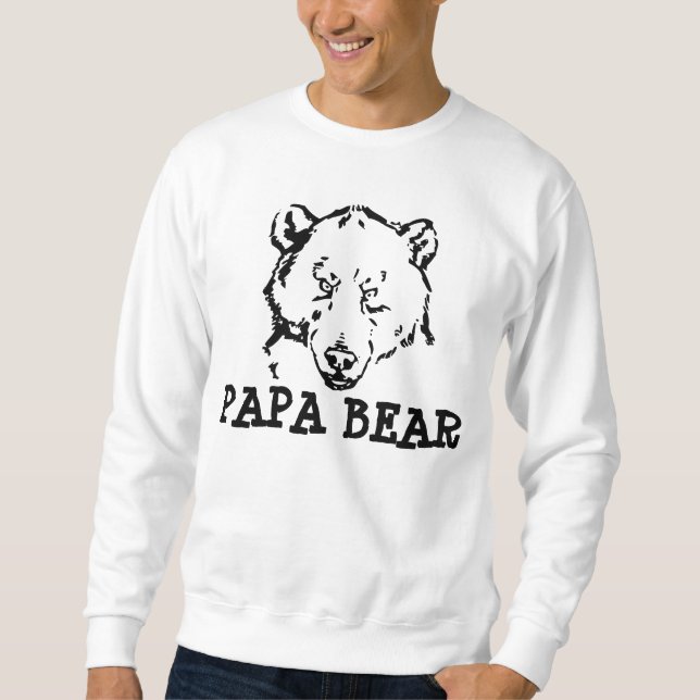Camisetas para papá, OSO PAPA (Anverso)