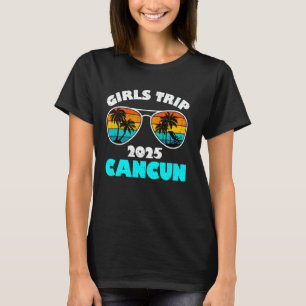 Camisetas para viaje de chicas a Cancun 2025 para 