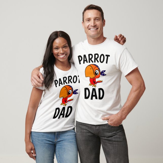 Camisetas PARROT DAD (Unisexo)