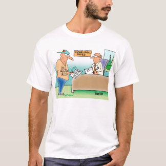 Camisetas pastosas superiores del humor de la