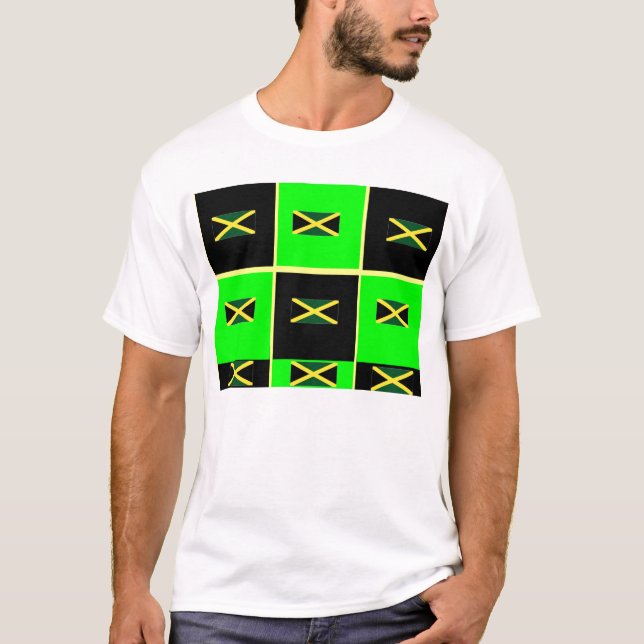 Camisetas patriotas de Jamaica (Anverso)