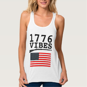 Camisetas patrióticas de la BANDERA de 1776