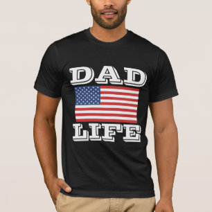 CAMISETAS PATRIÓTICAS DEL PADRE DAD LIFE
