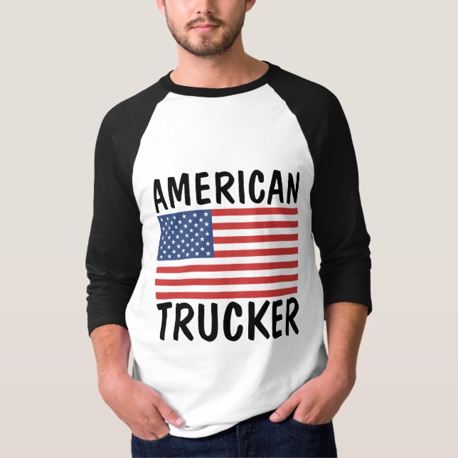 CAMISETAS PATRIÓTICAS PARA CAMIONEROS (Anverso)