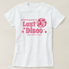 Camisetas personalizables con tema de discoteca pa