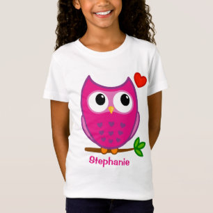 Camisetas personalizadas amor lindo de los chicas