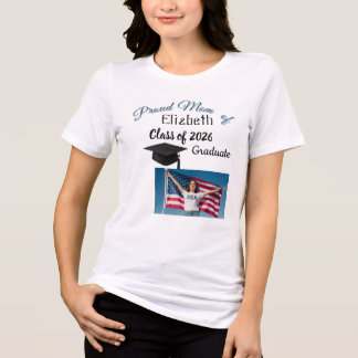Camisetas personalizadas con foto de graduado para