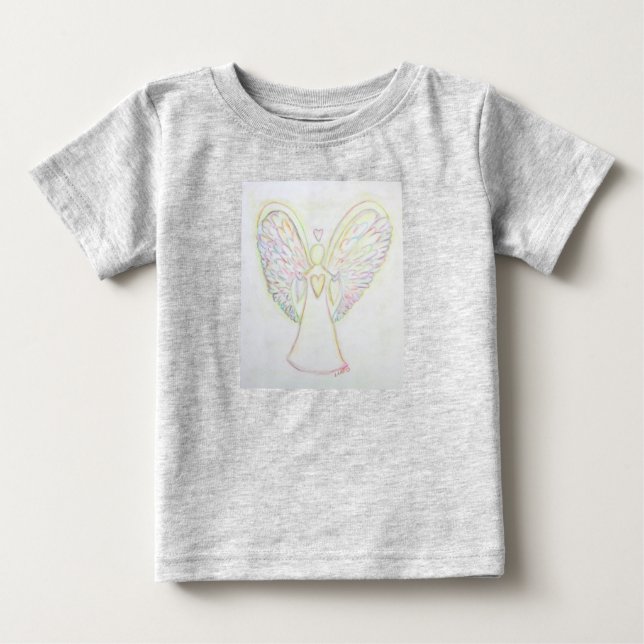Camisetas personalizadas del ángel de la guarda Co (Anverso)
