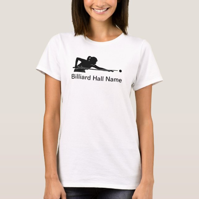 Camisetas personalizadas para damas de la sala de  (Anverso)