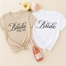 Camisetas personalizadas para la fiesta de la boda