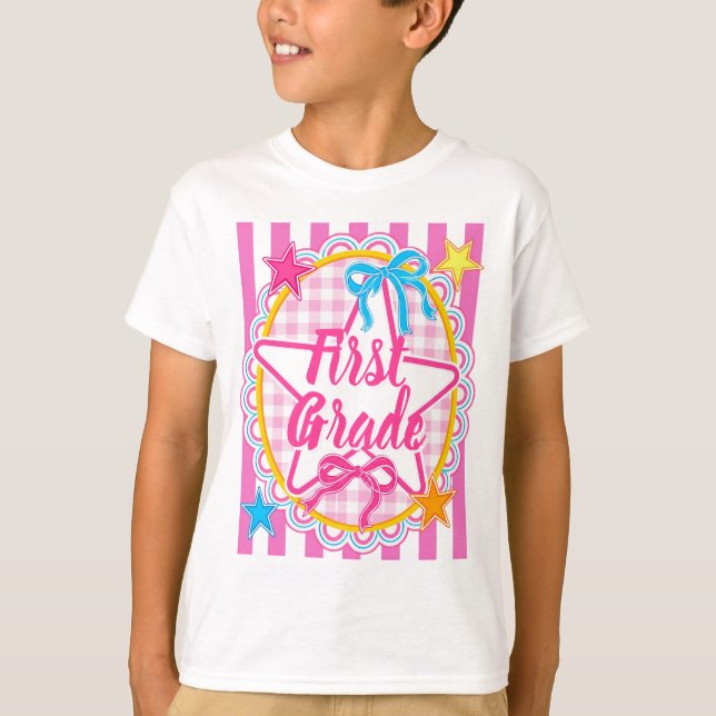 Camisetas personalizadas para maestros de grado de (Anverso)