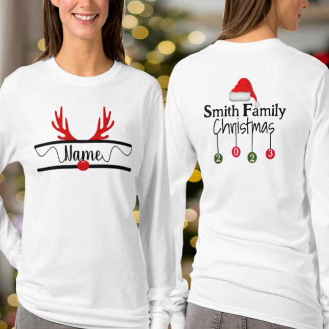 Camisetas personalizadas para Navidades familiares (Subido por el creador)