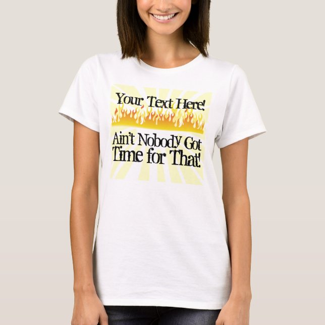 Camisetas personalizadas Sweet Brown (Anverso)