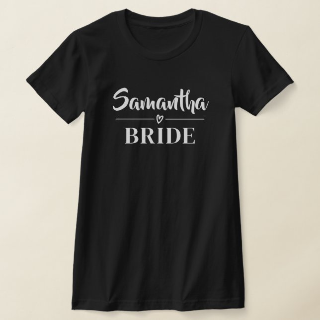 Camisetas personalizadas Team Bride, Bachillerato  (Distribución)