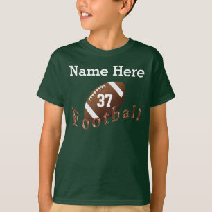 Camisetas PERSONALIZADO del fútbol para los niño