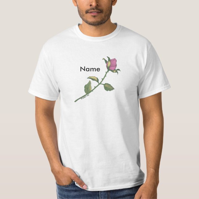 Camisetas personalizado Rosa (Anverso)