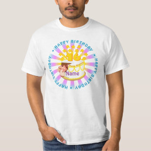 Camisetas personalizados de cumpleaños de cumpleañ