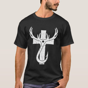 Camisetas Pesqueros Cristianos Grunge Long S
