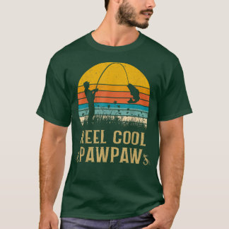 Camisetas pesqueros de Guay Pawpaw Reel Mens, padr
