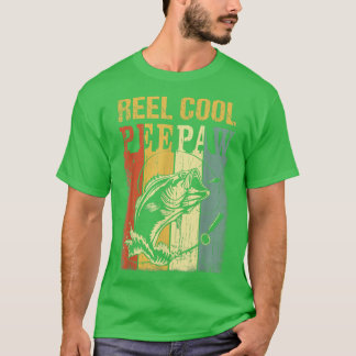 Camisetas pesqueros Peepaw Reel de Guay, padres di