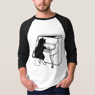 Camisetas PIANO cat
