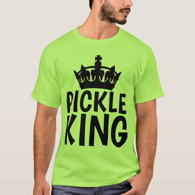 Camisetas PICKLE KING (Anverso)