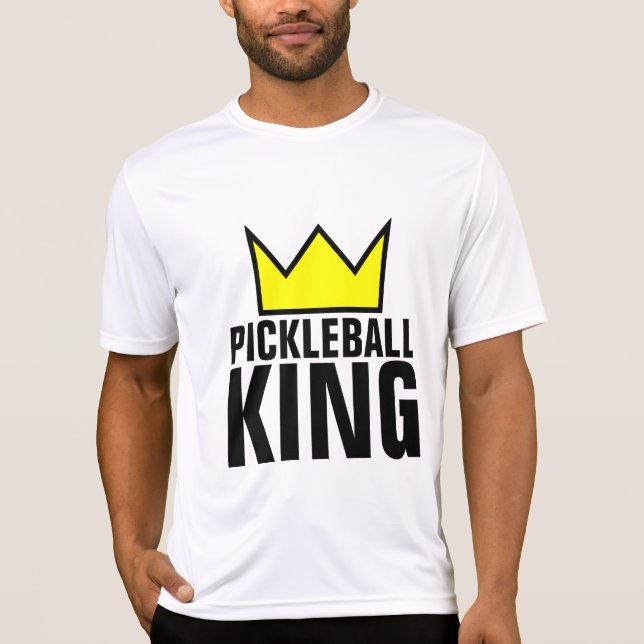 Camisetas PICKLEBALL KING (Anverso)