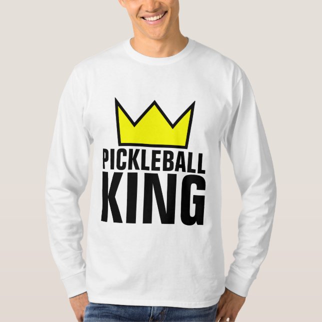 Camisetas PICKLEBALL KING (Anverso)