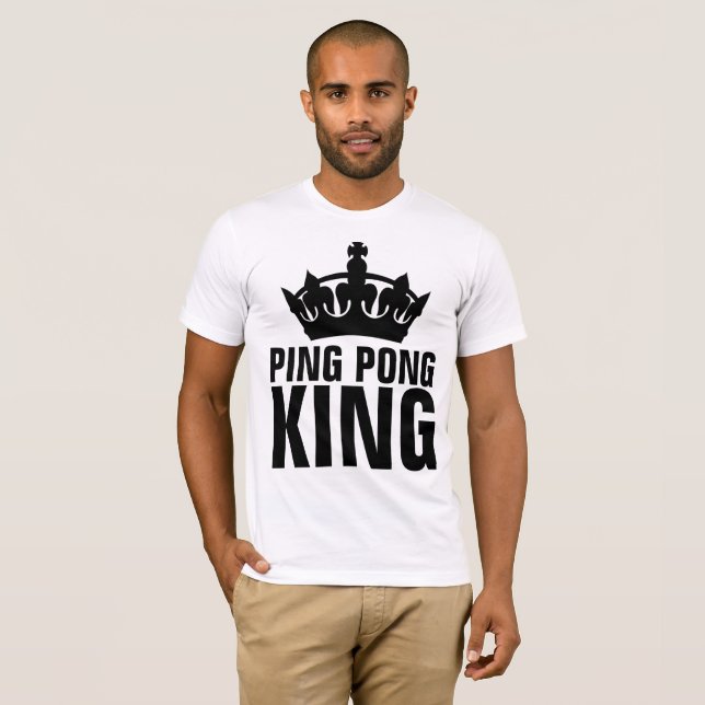 Camisetas PING PONG KING (Anverso completo)
