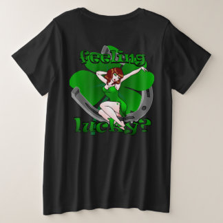 Camisetas Pinup Girl Plus Size Tops Señora Irlande