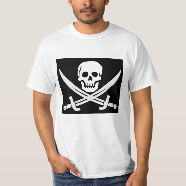 CAMISETAS PIRATAS EN CROSSBONES (Anverso)