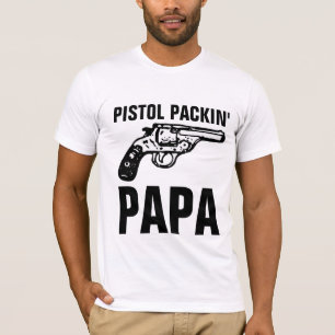 Camisetas "PISTOL PACKIN" DE HOMBRES