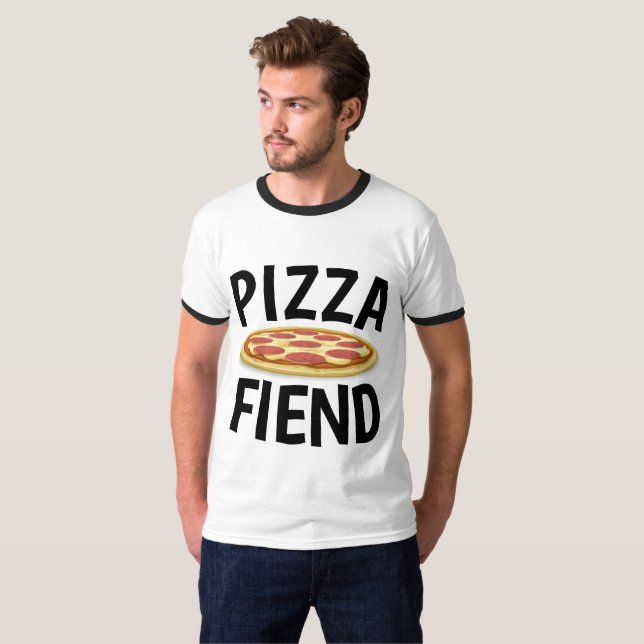 Camisetas PIZZA FIEND (Anverso completo)