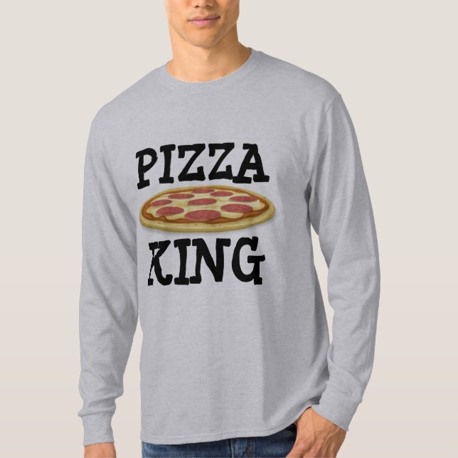 Camisetas PIZZA KING (Anverso)