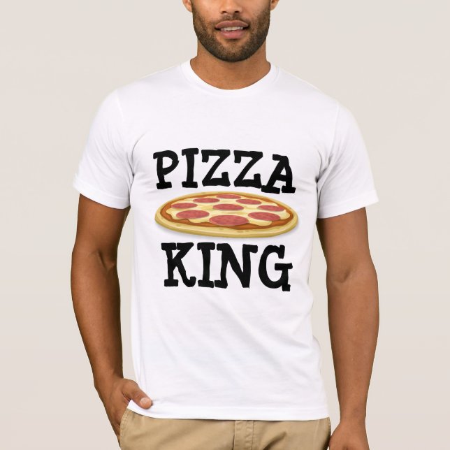 Camisetas PIZZA KING DAD (Anverso)