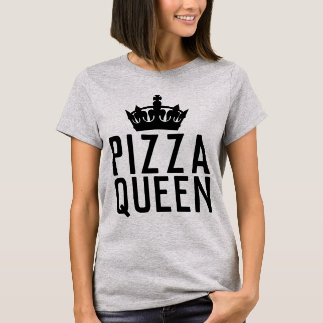 Camisetas PIZZA QUEEN (Anverso)