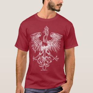 Camisetas polacas del arte de Eagle del vintage