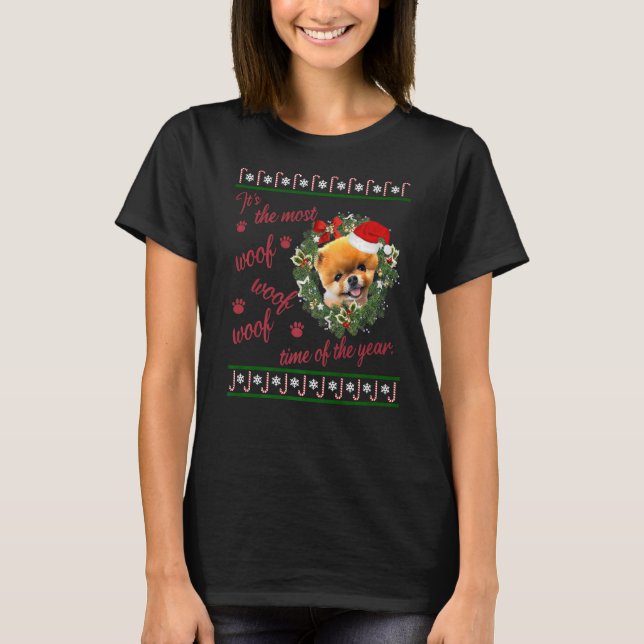 Camisetas Pomeranianas - Perro Pomeraniano P (Anverso)