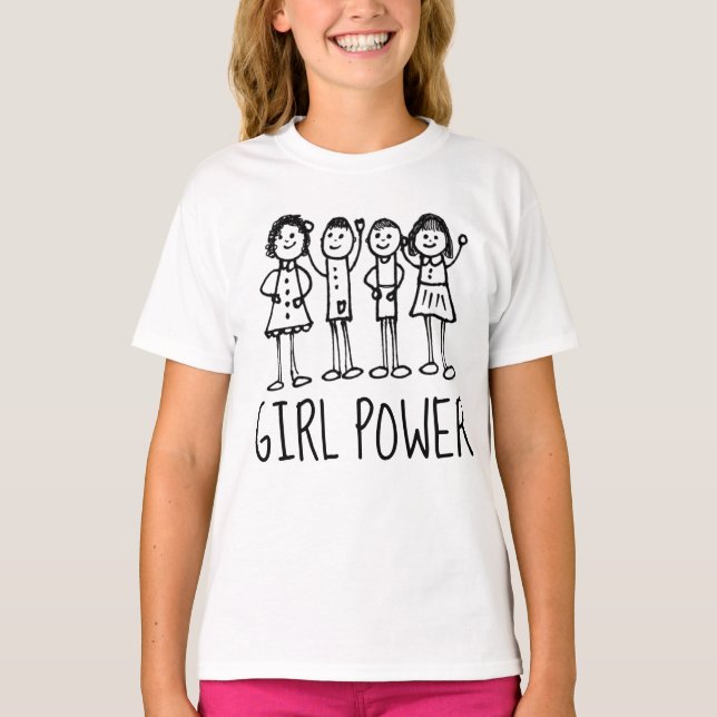 Camisetas POWER chica (Anverso)