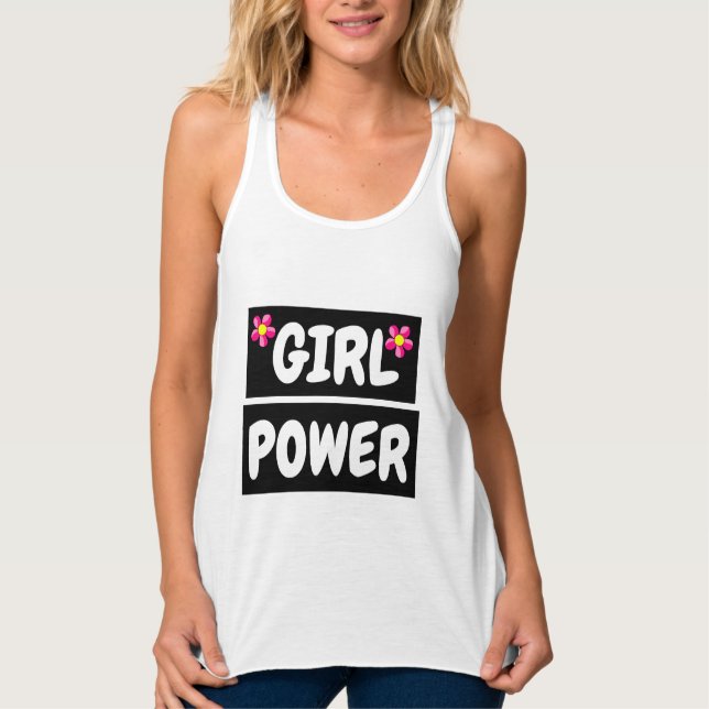 Camisetas POWER chica (Anverso)